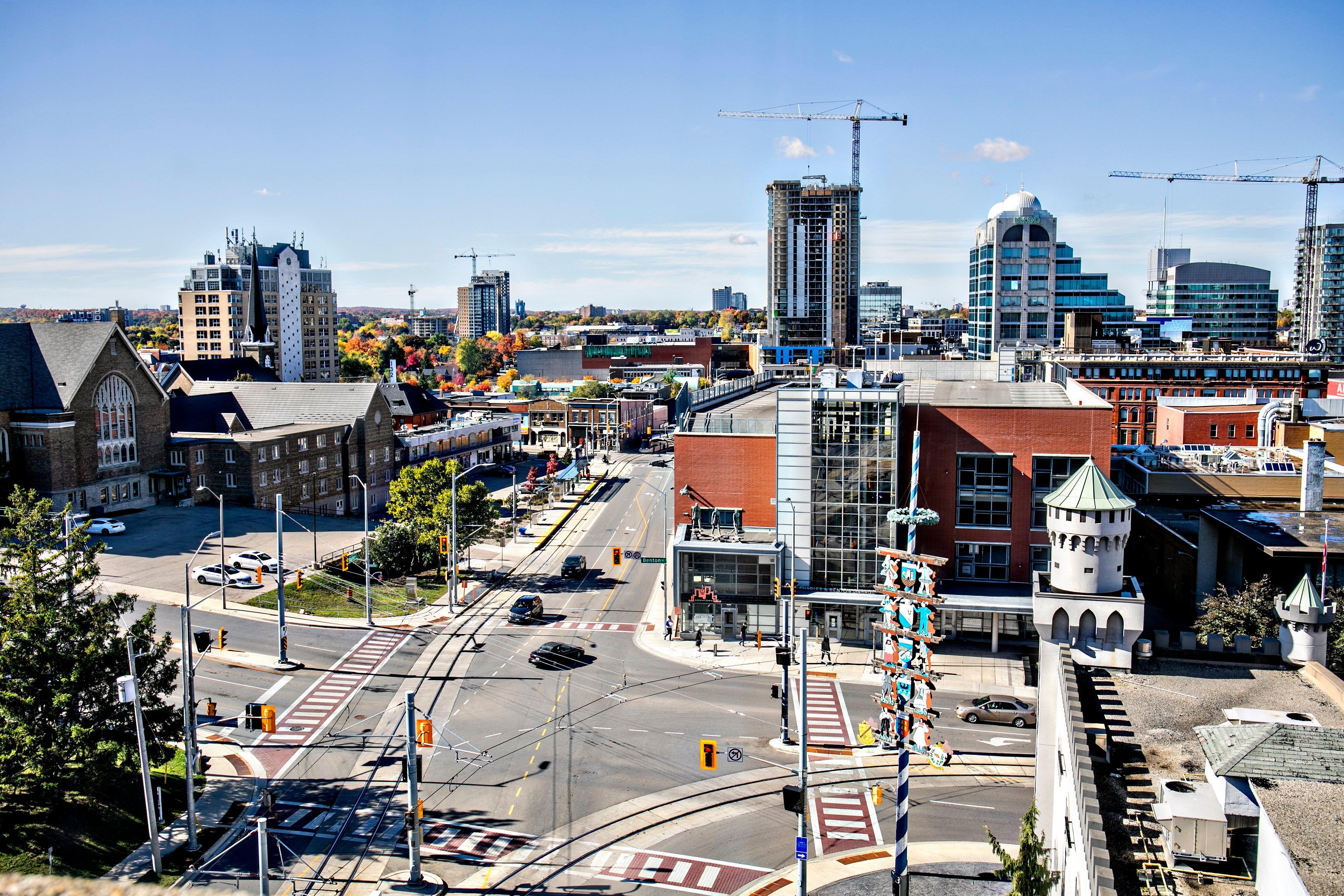 Crowne Plaza Kitchener-Waterloo By Ihg Hotell Exteriör bild